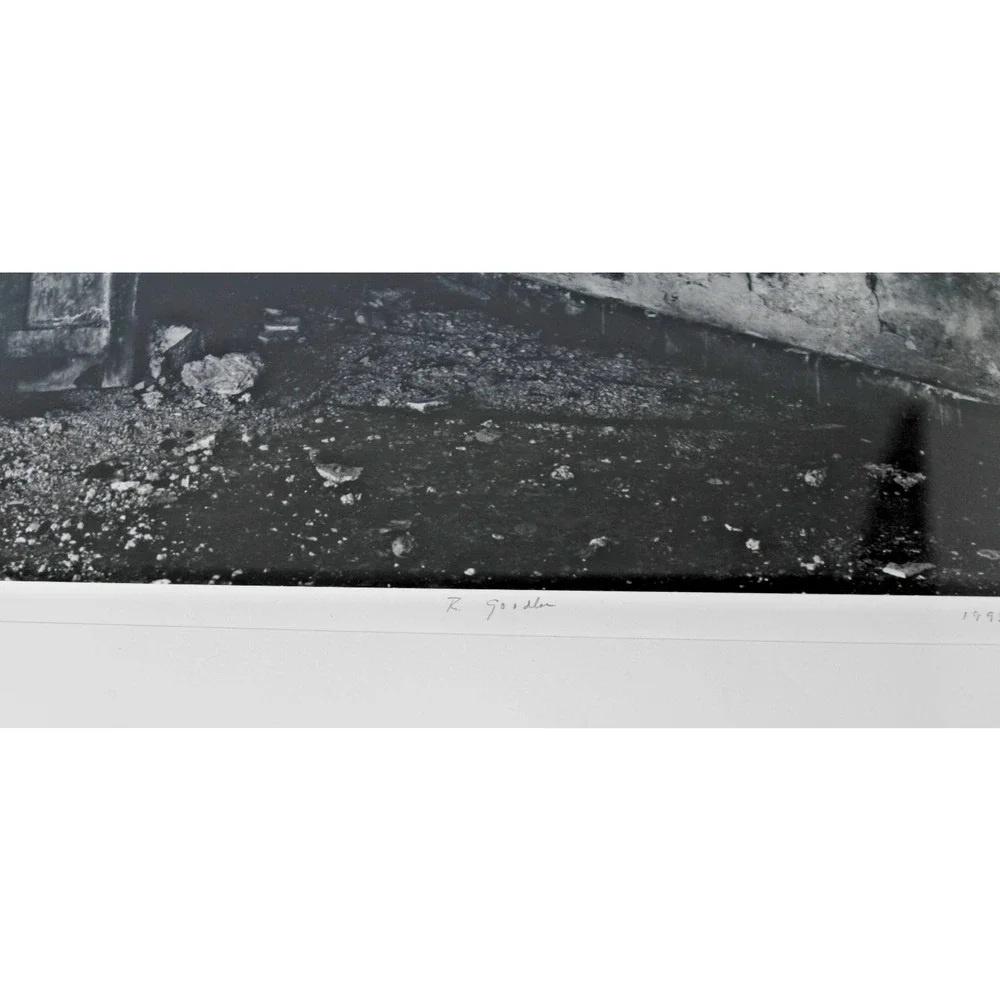 Silver Gelatin Photo Hand Signed, Russell Goodloe 1995 Mobile AL Abandoned Space